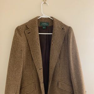 Ralph Lauren tan blazer